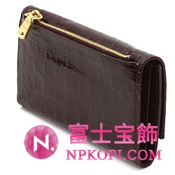 ミュウミュウ MIU MIU 三つ折り財布 財布 サイフ クロコ調/ダークパープル 5M1097-ST-COCCO-LUX-MOST 